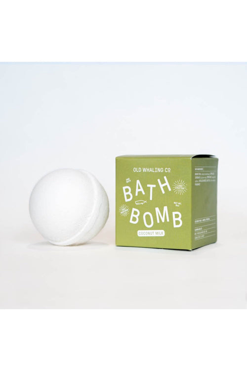 Coconut Milk Bath Bomb by Old Whaling Co.